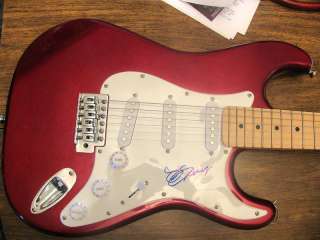 Chuck Berry signed Spencer Electric Guitar Rock HOF JSA  