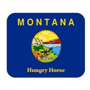  US State Flag   Hungry Horse, Montana (MT) Mouse Pad 