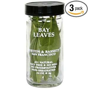  & Basset Bay Leaves, 0.14 Ounce (Pack of 3)  Grocery 