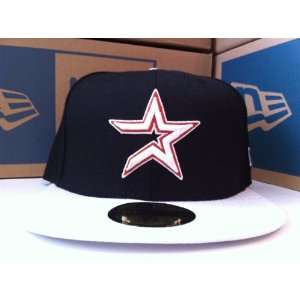 Houston Astros Authentic Black Hat 7 1/8:  Sports 