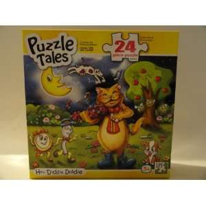   Tales 24 Piece Puzzle   Hey Diddle Diddle  Toys & Games  