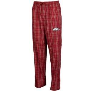 Arkansas Razorbacks Cardinal Plaid Event Pajama Pants  