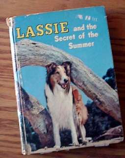 1958 Lassie & secret of Summer Hardcover Book   Illos  