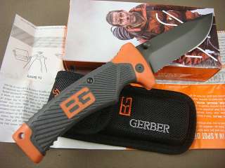 Gerber Bear Grylls Saber Lockback Ultimate Tactical Survival Folding 