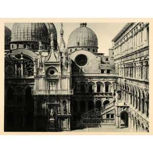  1927 Venice Doges Palace Palazzo dei Dogi Architecture 