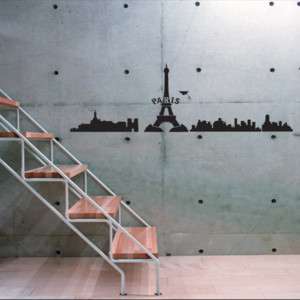 EIFFEL TOWER ♠ Mural Art Wall STICKER Decal Paper Decor  