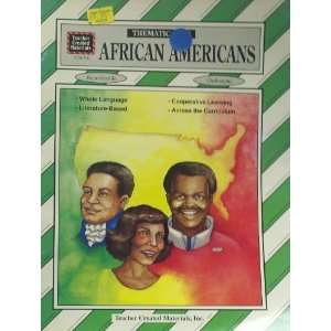  AFRICAN AMERICANS THEMATIC UNIT