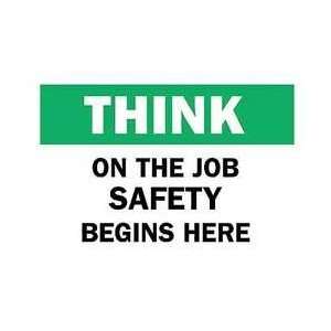 Safety Sign 7 X 10   BRADY  Industrial & Scientific