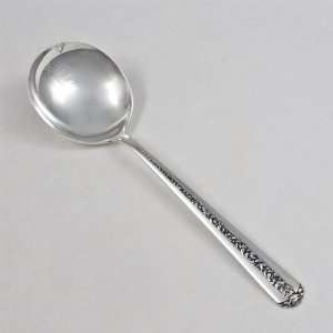  Rambler Rose by Towle, Sterling Cream Soup Spoon: Kitchen 