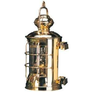  14.5 Brass Masthead Nautical Electric Lantern