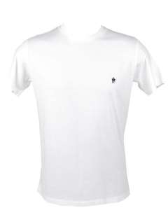 Mens Fcuk/French Connection T Shirt Plain White with Logo  