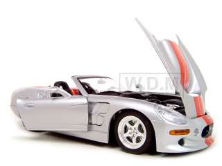 1999 SHELBY SERIES 1 SILVER 118 DIECAST MODEL  