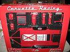 18 GMP CORVETTE RACING RED TRANSPORTER AND SHOP SET #0569 W 