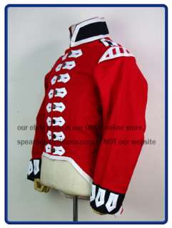 Napoleonic War British Infantry Red Wool Regimental Coat S XXL  
