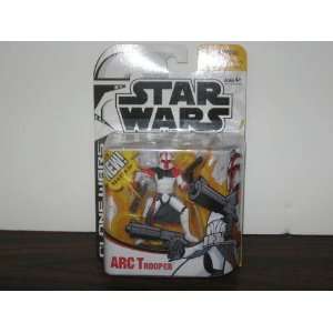 Star Wars Red ARC Clone Trooper Captain Fordo Animated  Toys & Games 