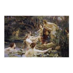 Henrietta Rae   Hylas And The Water Nymphs Giclee 
