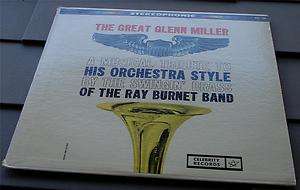The Great Glenn Miller, Vintage LP 33 1/3 RPM, VG COND  