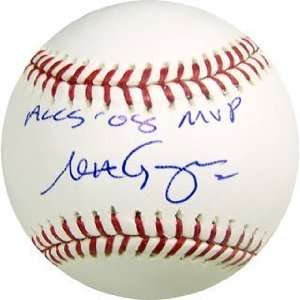  Matt Garza ALCS MVP Autographed / Signed Baseball (MLB 