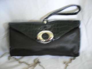 Bijoux Terner Beautiful Black Shoulder/Wristlet Handbag  