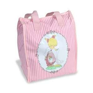  Precious Moments Small Diaper Bag   Girl with Goose Baby