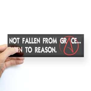  Risen to Reason bumper sticker Religion Bumper Sticker by 