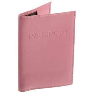  Passport Case Leather. Pink