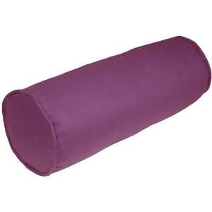  Pillow Decor   Tuscany Linen Purple 8x20 Bolster Pillow 