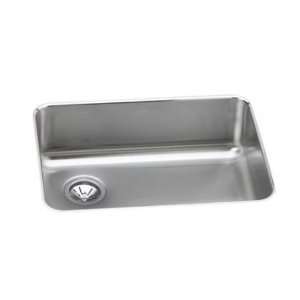   Single Basin Stainless Steel Kitchen Sink with Left Drain ELUH231710L