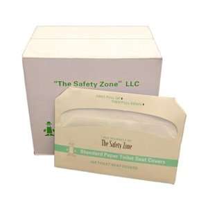 Safety Zone PNTSC 250E Half Fold Toilet Seat Covers   5,000 Covers pe