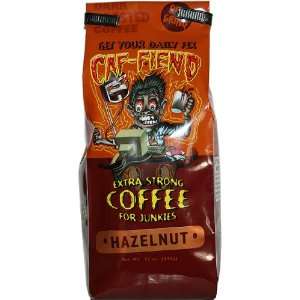    CAF FIEND Extra Strong Coffee for Junkies Hazelnut 