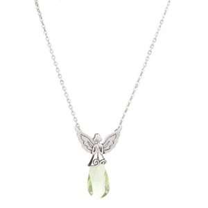   : Guardian Angel Birthstone Necklace August: Peridot: Everything Else