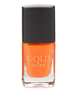 Bright Orange (Orange) GOLD by Giles Bright Orange Nail Polish 