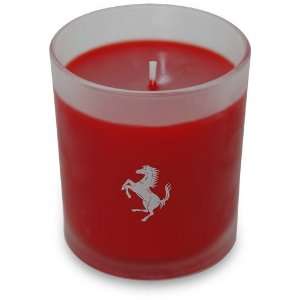  Ferrari glass candle red Automotive