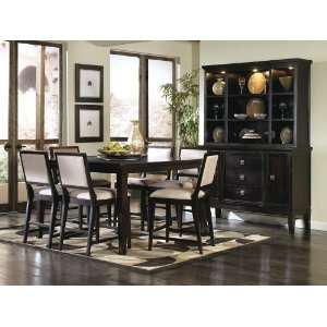 pc Martini Suite Square Counter Height Leg Table Dining Set by Ashley 