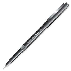   Point Pen, .4mm Super Fine, Water based Ink, Black: Office Products