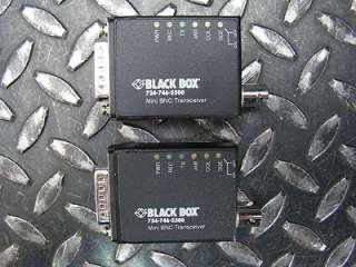 Each Black Box LE2006A R3 Mini BNC Transceiver  