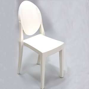  Philippe Starck Style Victoria Ghost Chair in White