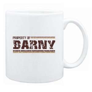  New  Property Of Barny Retro  Mug Name