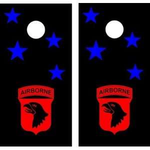 Cornhole Board Decal Kit 10 Pro. Grade Vinyl Decals Easy To Apply 