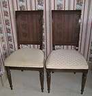 Ethan Allen Maple Classic Manor Maple Cane Back Chairs