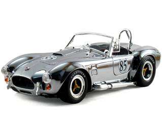 SHELBY COLLECTIBLES DC42708 CHROME 118 1965 SHELBY COBRA S/C 427 