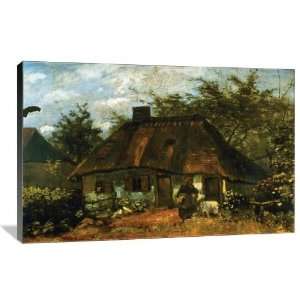 Cottage   Gallery Wrapped Canvas   Museum Quality  Size: 20 x 13 by 