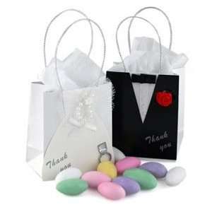    Mini Bride/Groom Favor Bags   Set of 12: Health & Personal Care