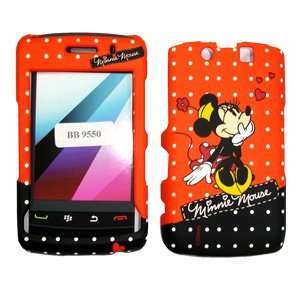  BLACKBERRY STORM 2 9550 MINNIE MOUSE RED POLKA DOTS DESIGN 