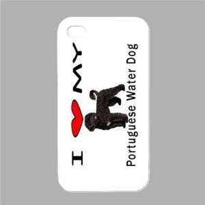  I Love My Portuguese Water Dog White Iphone 4 and Iphone 