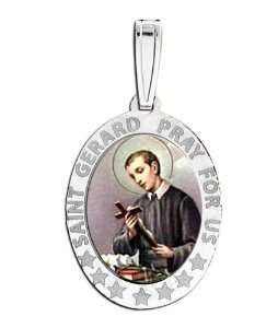  Saint Gerard Medal Color Jewelry