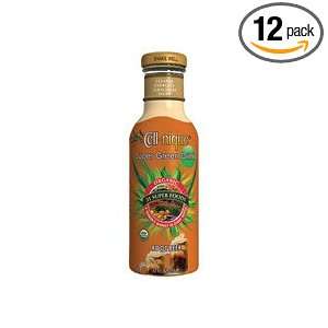 Cell Nique Super Green Drink, Root Beer, 12.00 OZ (Pack of 12):  