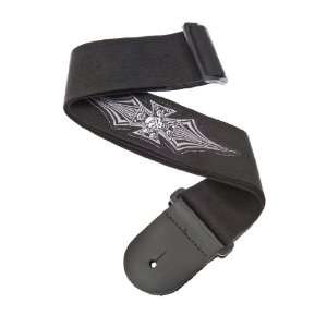  Planet Waves Patch Guitar Strap, Iron Cross Musical 