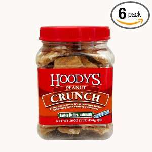 Hoodys Peanut Crunch, 16 Ounce Plastic: Grocery & Gourmet Food