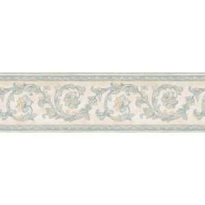 Brewster 418B069 Borders and More Vintage Scroll Trail Wall Border, 6 